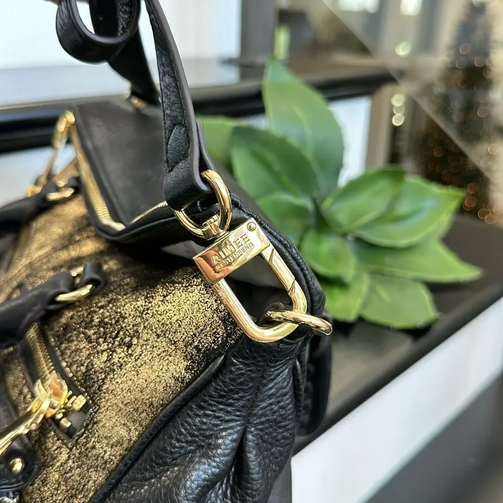 Aimee Kestenberg Black and Gold Women's Bag